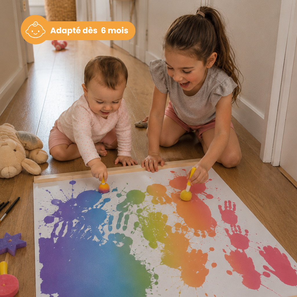 Kréalo™ – Toile de dessin à l'eau réutilisable pour enfants dès 6 mois